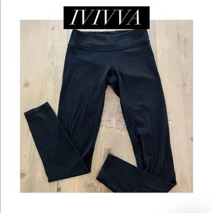 Ivivva Leggings, Size 12, some wear, black, full length